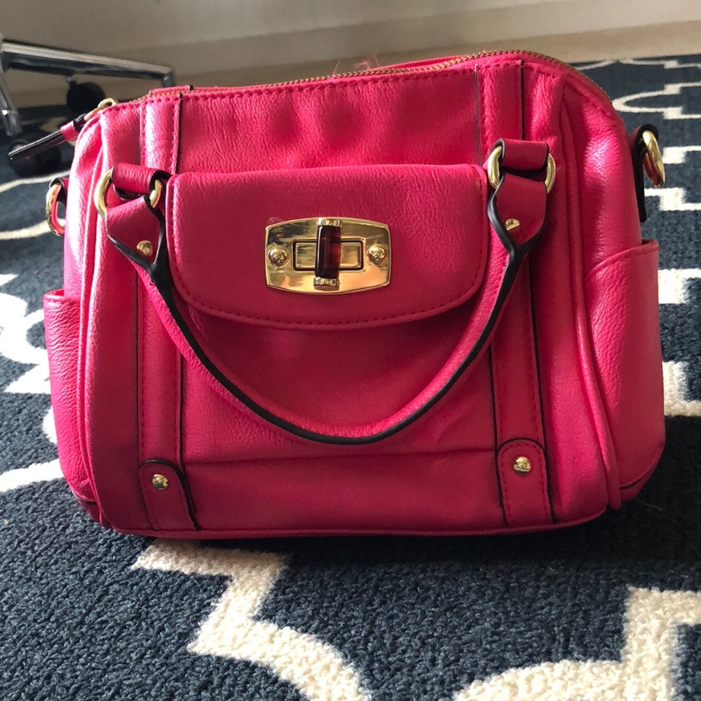 Hot pink mini purse